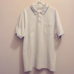 Vintage Munsingwear Men’s Oatmeal Heather Classic Polo Shirt